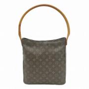 Pre-owned Canvas handbags Louis Vuitton Vintage , Brown , Dames