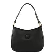 Stijlvolle PU-tas Plein Sport , Black , Dames