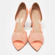 Pre-owned Fabric heels Gianvito Rossi Pre-owned , Orange , Dames