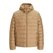 Gewatteerde jas met capuchon Ralph Lauren , Beige , Heren