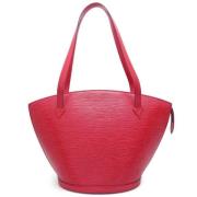 Pre-owned Leather louis-vuitton-bags Louis Vuitton Vintage , Red , Dam...