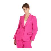 Stijlvolle Americana Jurk voor de Zomer Weekend , Pink , Dames