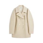 Peacoat Raw Bath Wool Our Legacy , Beige , Dames