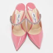 Pre-owned Fabric mules Jimmy Choo Pre-owned , Pink , Dames