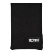 Kasjmiermix Sjaal Moschino , Black , Dames