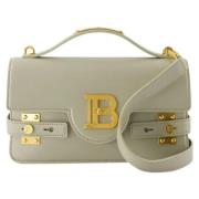 Leather handbags Balmain , Green , Dames