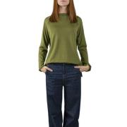 Groene Wol Kleding Aw23 Maliparmi , Green , Dames