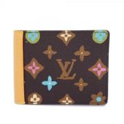 Pre-owned Fabric wallets Louis Vuitton Vintage , Brown , Heren