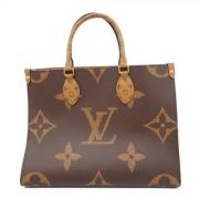 Pre-owned Fabric louis-vuitton-bags Louis Vuitton Vintage , Brown , Da...