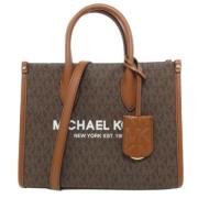 Pre-owned Canvas handbags Michael Kors Pre-owned , Brown , Dames