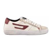 Leren Sneakers met Rubberen Zool Diesel , Multicolor , Dames