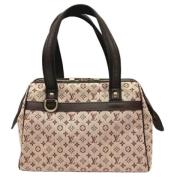 Pre-owned Canvas handbags Louis Vuitton Vintage , Pink , Dames