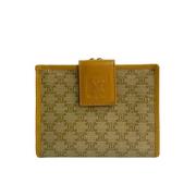 Pre-owned Canvas wallets Celine Vintage , Brown , Dames