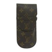 Pre-owned Canvas wallets Louis Vuitton Vintage , Brown , Dames