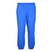 Katoenmix Stijlvolle Broek Adidas , Blue , Heren