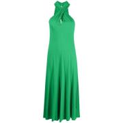 Groene Mini Jurk Bianca Cocktail Polo Ralph Lauren , Green , Dames