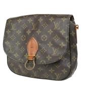 Pre-owned Canvas louis-vuitton-bags Louis Vuitton Vintage , Brown , Da...