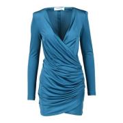 Elegante Damesjurk Polyester Mix Nineminutes , Blue , Dames