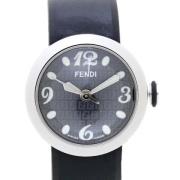 Pre-owned Metal watches Fendi Vintage , Black , Dames