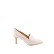 Pre-owned Leather heels Sergio Rossi Pre-owned , White , Dames