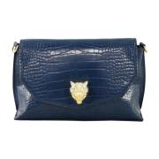 Stijlvolle PU-tas Plein Sport , Blue , Dames