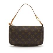 Pre-owned Canvas louis-vuitton-bags Louis Vuitton Vintage , Brown , Da...