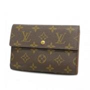 Pre-owned Fabric wallets Louis Vuitton Vintage , Brown , Dames