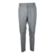 Elegante Wolmix Stretchbroek Daniele Alessandrini , Gray , Heren