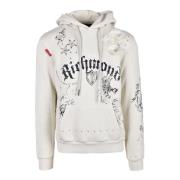 Katoenen sweatshirt John Richmond , Beige , Heren