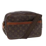 Pre-owned Canvas louis-vuitton-bags Louis Vuitton Vintage , Brown , Da...