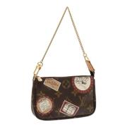 Pre-owned Canvas pouches Louis Vuitton Vintage , Brown , Dames