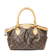 Pre-owned Canvas handbags Louis Vuitton Vintage , Brown , Dames