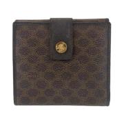 Pre-owned Canvas wallets Celine Vintage , Brown , Dames