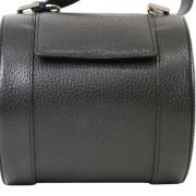 Pre-owned Leather shoulder-bags Bvlgari Vintage , Black , Dames