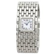 Pre-owned Stainless Steel watches Cartier Vintage , Gray , Dames