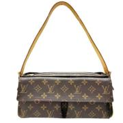 Pre-owned Canvas shoulder-bags Louis Vuitton Vintage , Brown , Dames