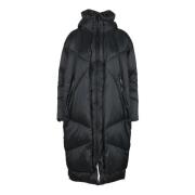 Nylon Puffer Jas Canadian Classics , Black , Dames