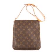 Pre-owned Canvas louis-vuitton-bags Louis Vuitton Vintage , Brown , Da...