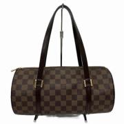 Pre-owned Fabric handbags Louis Vuitton Vintage , Brown , Dames