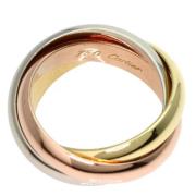 Pre-owned Rose Gold rings Cartier Vintage , Yellow , Dames