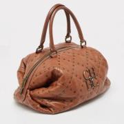 Pre-owned Leather shoulder-bags Carolina Herrera Pre-owned , Brown , D...