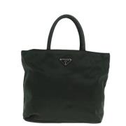 Pre-owned Canvas prada-bags Prada Vintage , Green , Dames