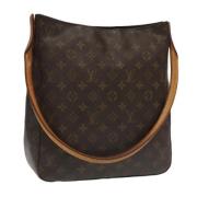 Pre-owned Canvas louis-vuitton-bags Louis Vuitton Vintage , Brown , Da...