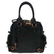 Pre-owned Leather handbags Chloé Pre-owned , Black , Dames