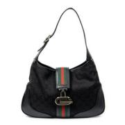 Pre-owned Canvas gucci-bags Gucci Vintage , Black , Dames