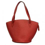 Pre-owned Fabric louis-vuitton-bags Louis Vuitton Vintage , Red , Dame...