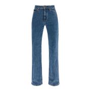 Stretchy Danielle High-Waisted Jeans Khaite , Blue , Dames