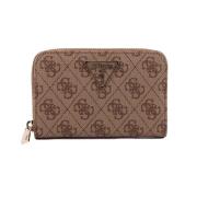 Rits Portemonnees & Kaarthouders Laurel Stijl Guess , Brown , Dames