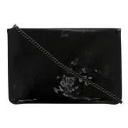 Pre-owned Leather clutches Christian Louboutin Pre-owned , Black , Dam...