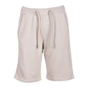 Katoenen Bermuda Shorts Replay , Beige , Heren